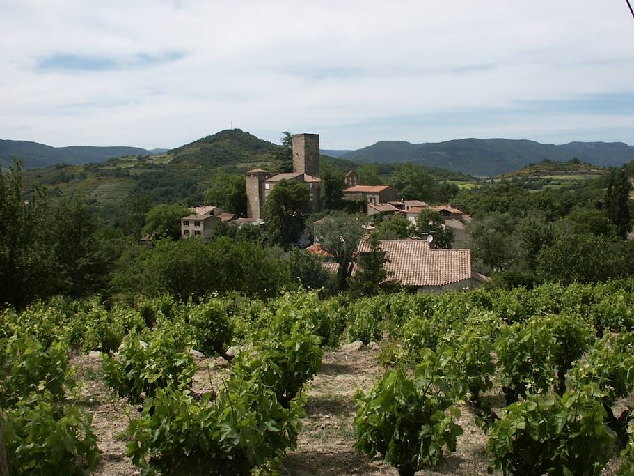 Stunning medieval village just 5 minutes from the A75 between Paris and Montpellier or Barcelona.