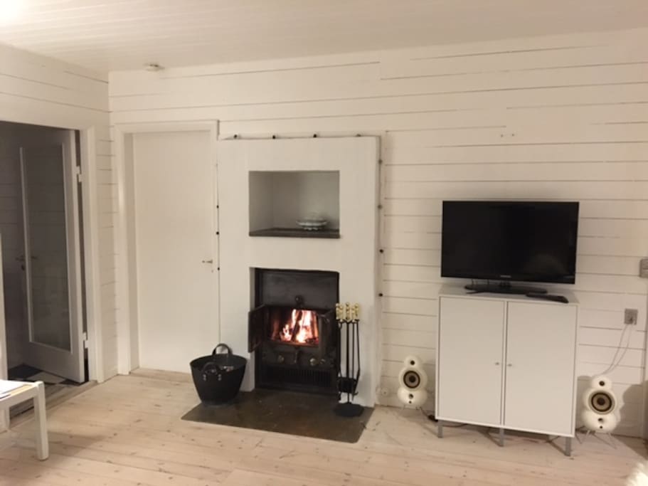 Original fireplace from the forties