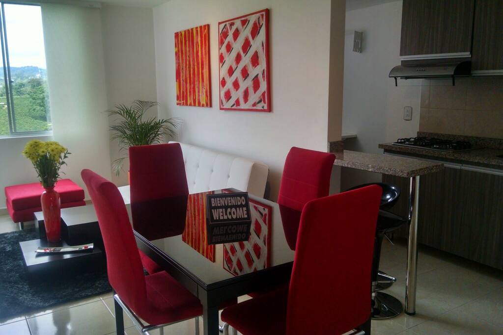 Dining Room and Living Room