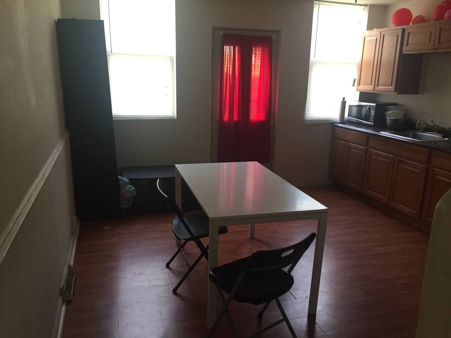 The Kitchen/common area