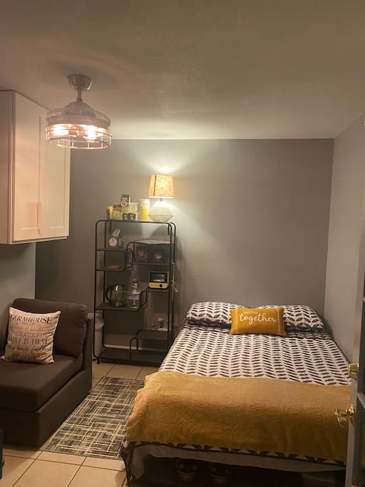 Airbnb Private  room , entrance and restroom