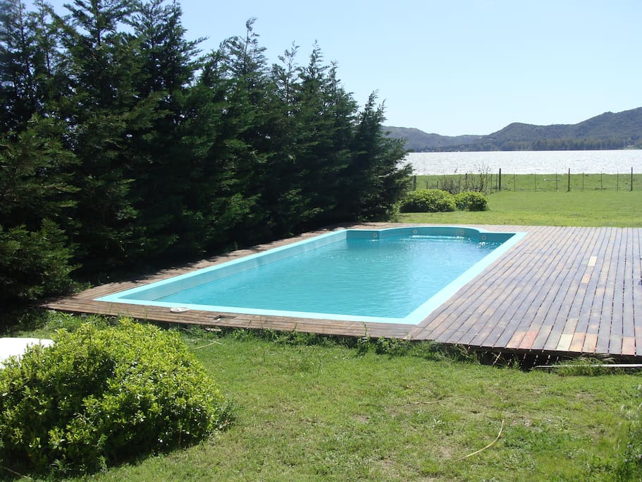 Pileta privada de 9x4mts