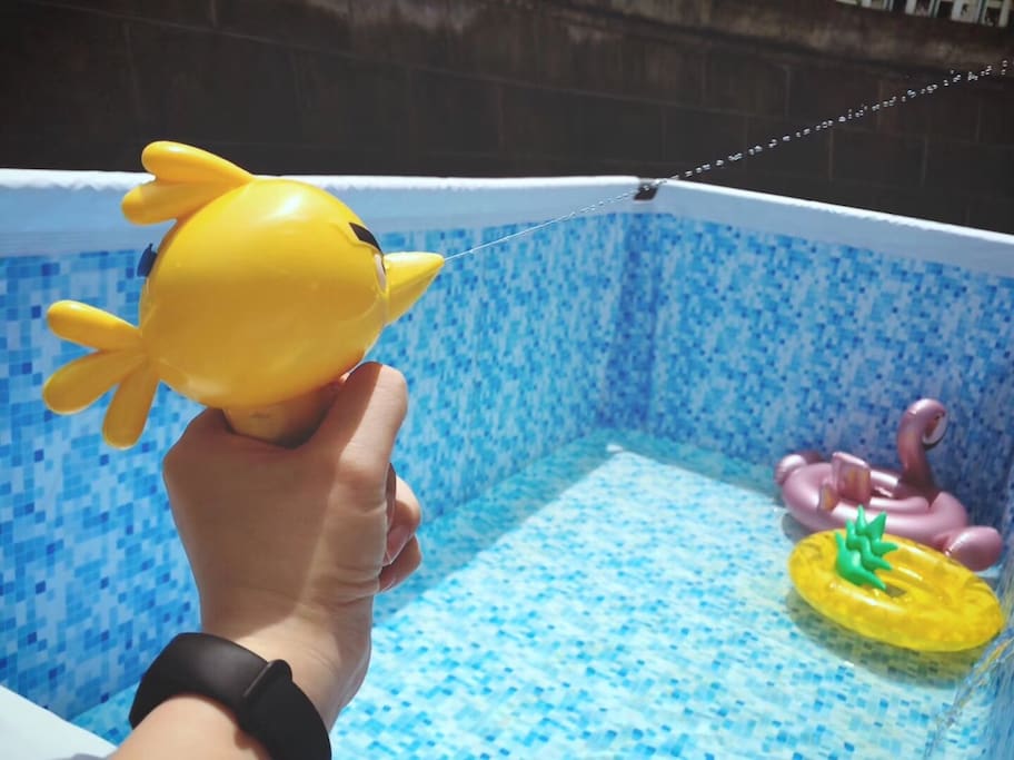 水枪泳池