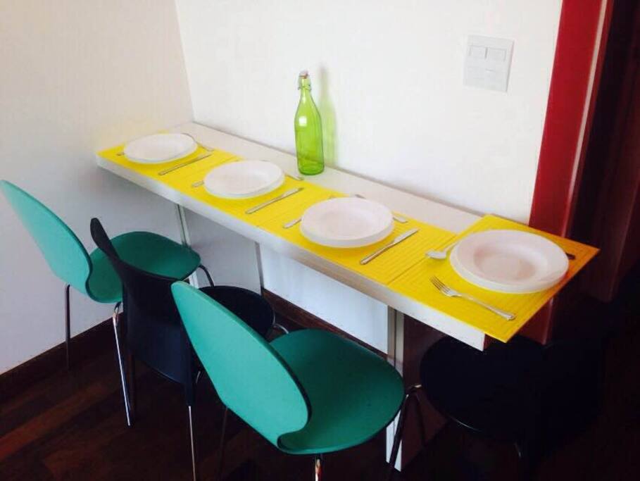 Mesa de jantar dobravel