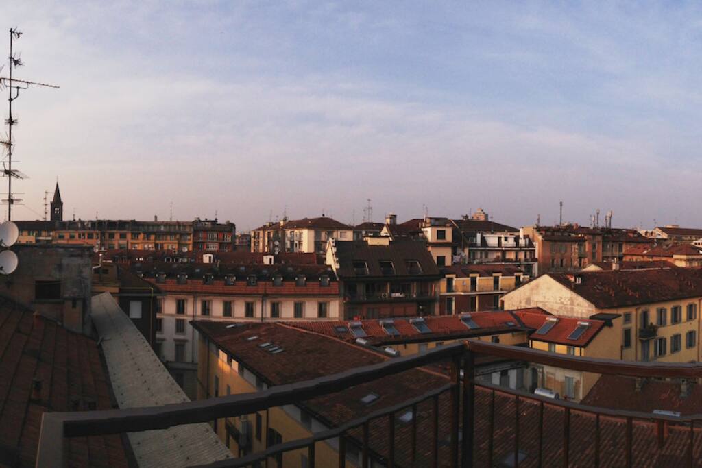 Vista di giorno dal terrazzo