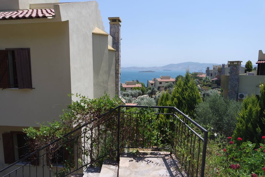 Stairs to front door