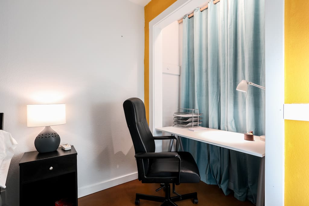 This is your office alcove.