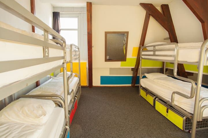 Bed in 6-Bed Mixed Dorm with Ensuite