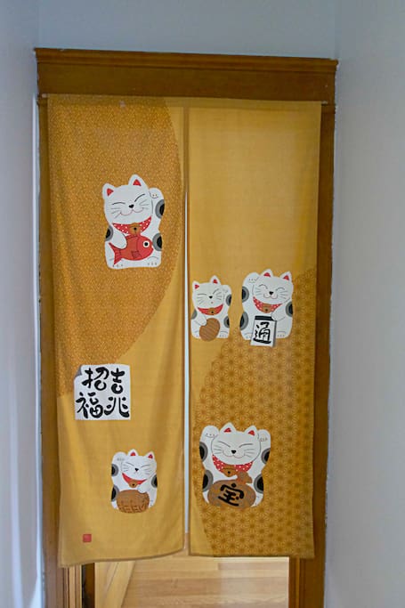 Japanese door screen