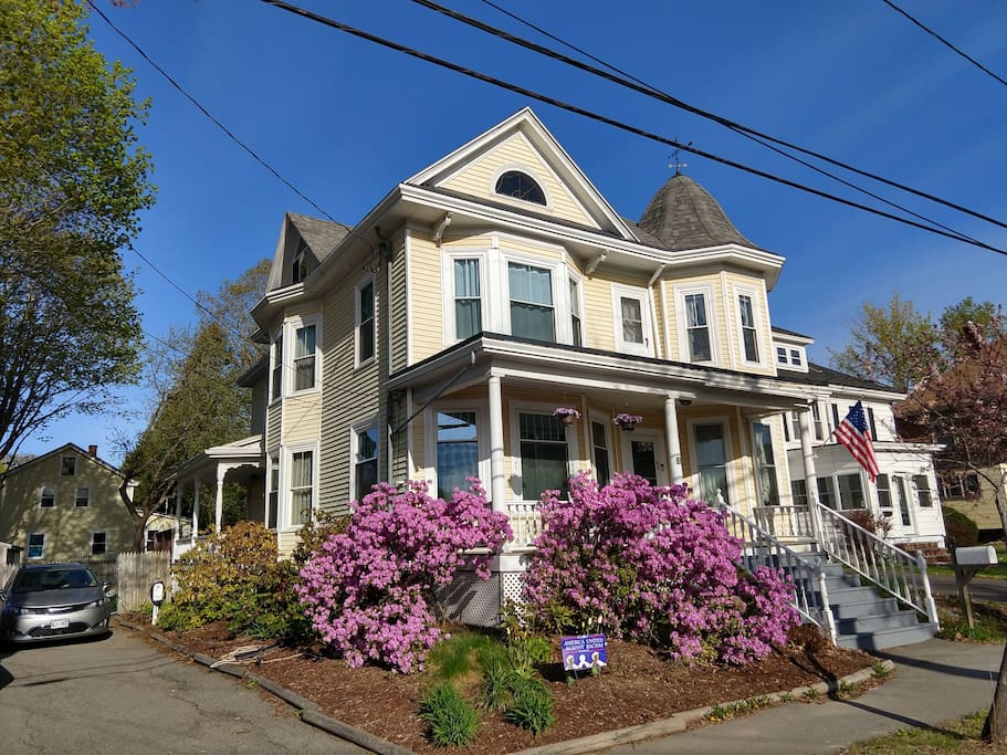 the house - guest apartment on the left side, third floor.