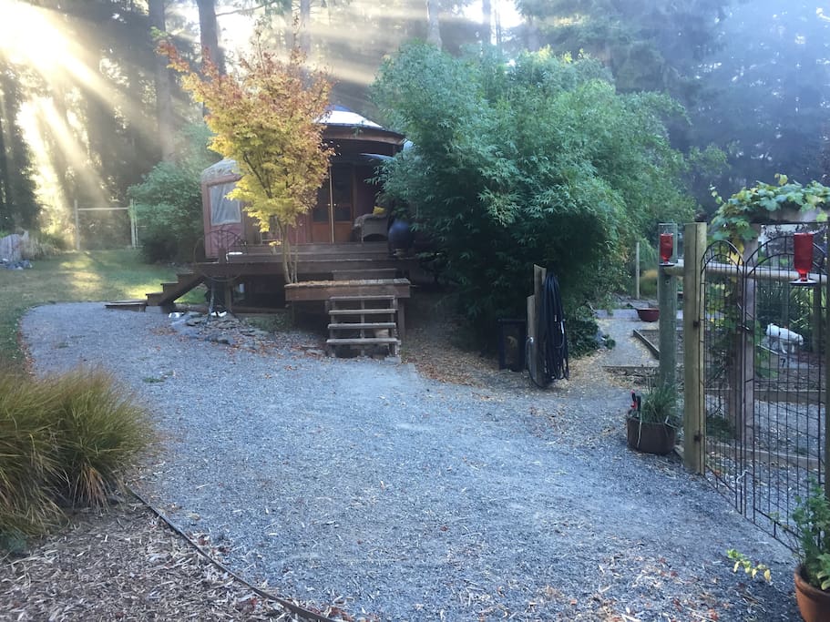 The area is very secluded and the sunrises in the morning can be spectacular.