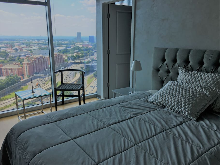 Master Bedroom with a spectacular view