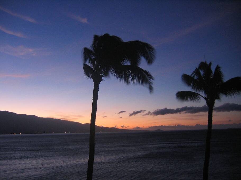 Sunrise over Haleakala from Lanai