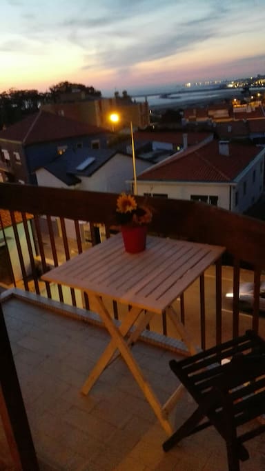 Small balcony, great views