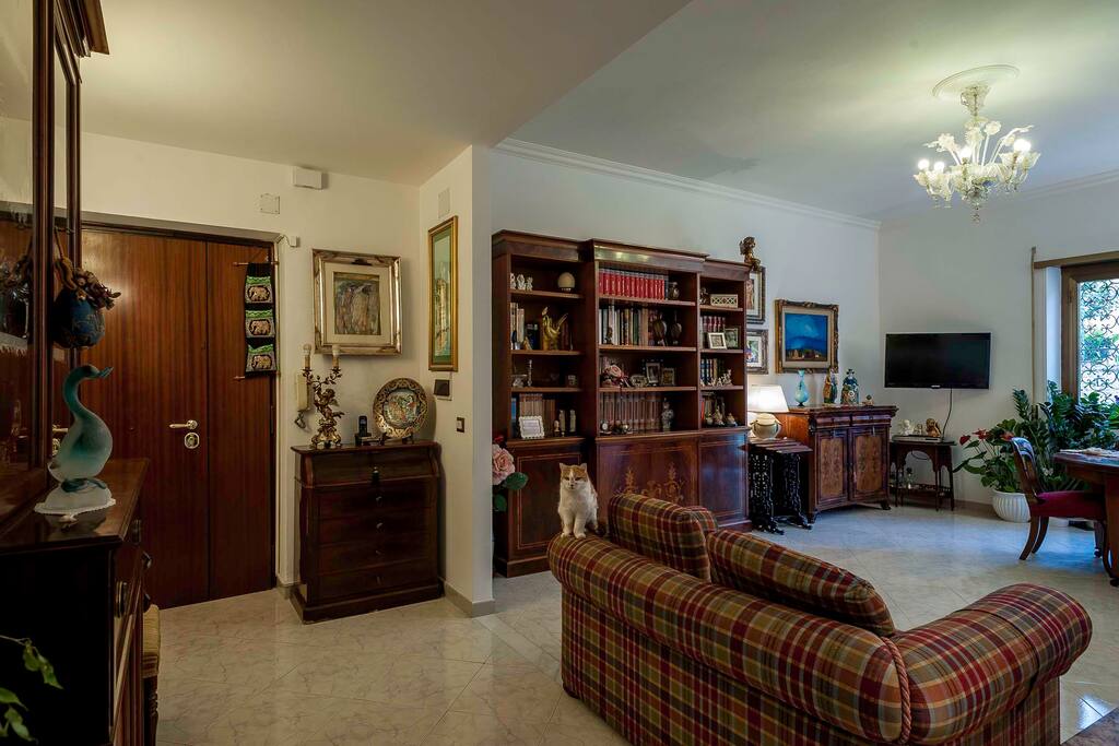 Ingresso e salone - Entrance and living room