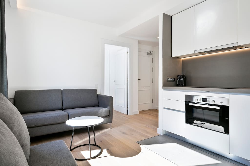 Living Room and Kitchen