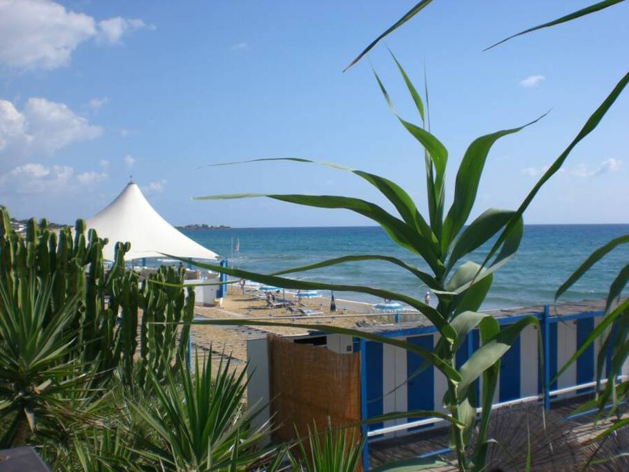vista mare da veranda