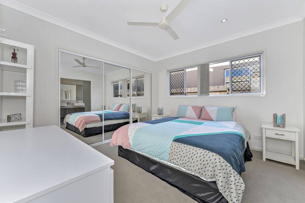 Master bedroom - king size bed