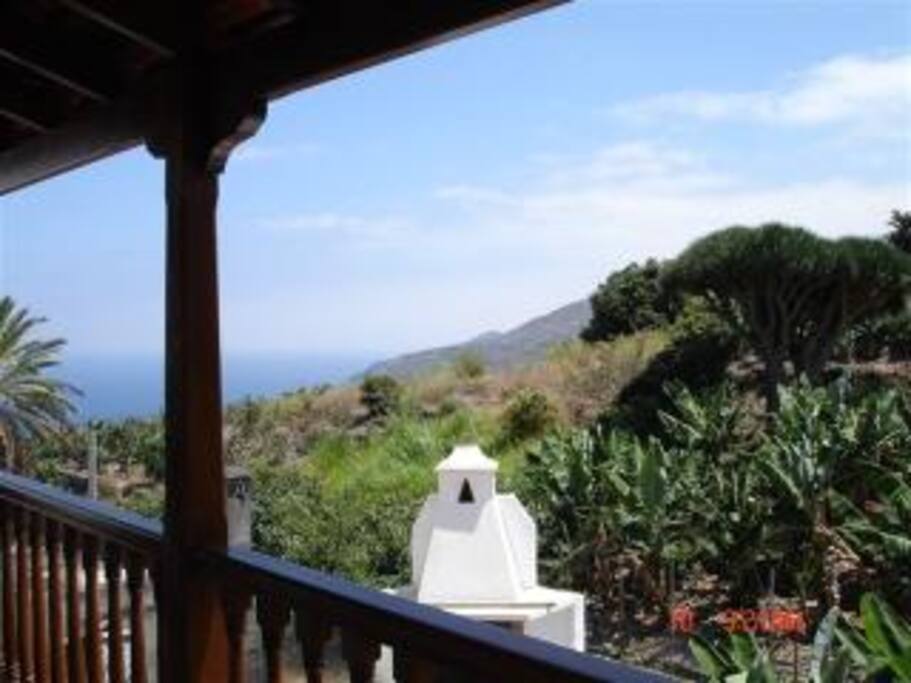Vista desde el balcón