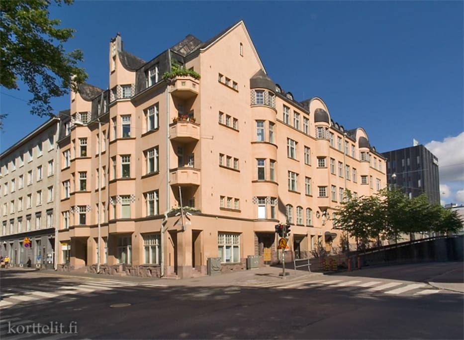 Suite in Center with 2 Bedrooms Apartments for Rent in Helsinki, Finland