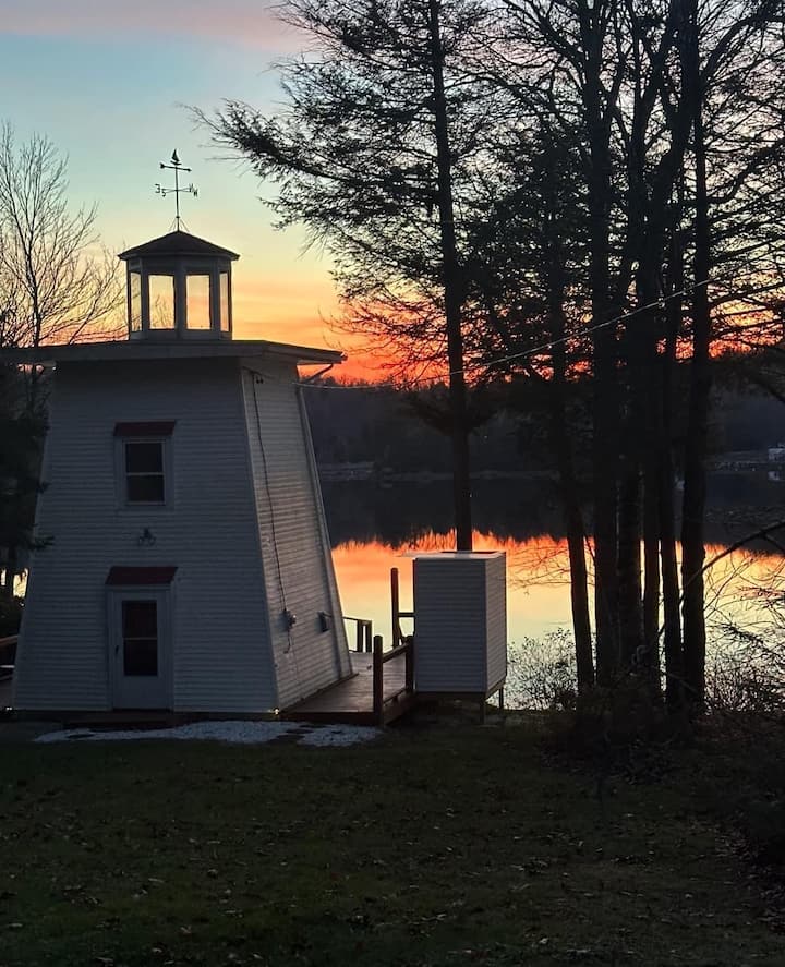 Berkshire Lakefront Lighthouse Getaway
