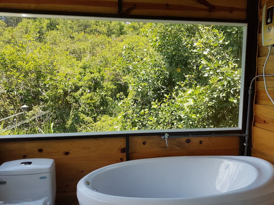 Bath with nature