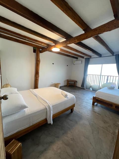 Ocean view room #202.
