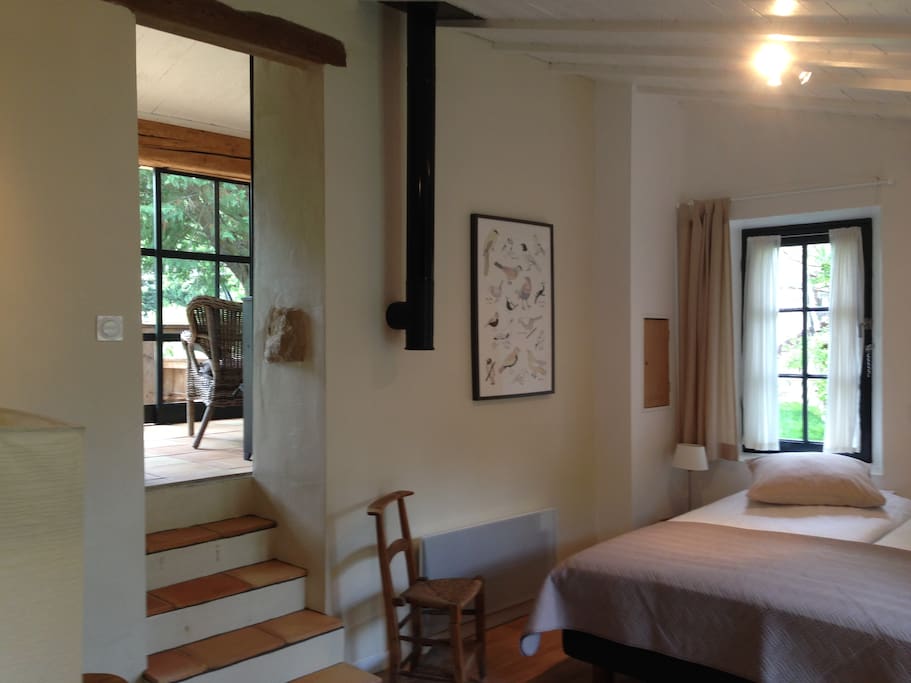 The indoor space of L'Atelier