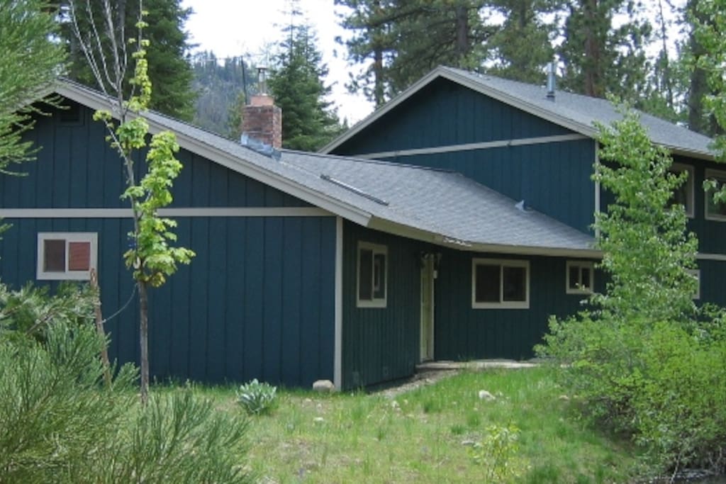 side view of the house
