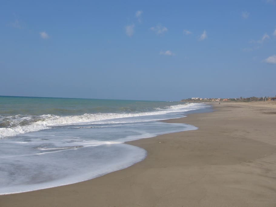 spiaggia a 5 minuti di auto