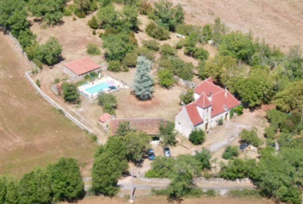 Vue aérienne / possibilité de ballade en avion à 10mm de la maison...