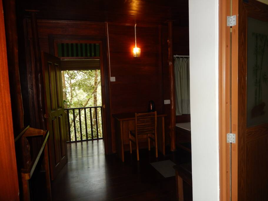 Entrance to the room