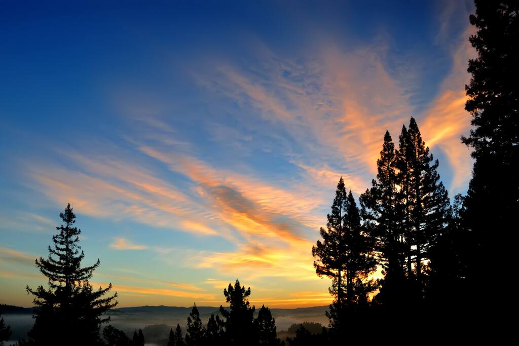 Sunrise at our house
