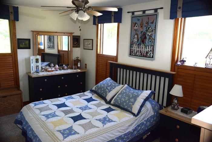 მე-2 საძინებელი/საწოლი 152 × 203 სმ