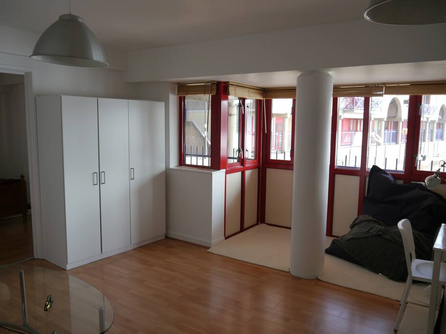 Very bright living room