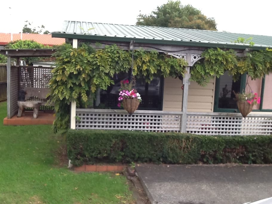 Front of cabin