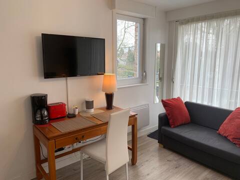 2 studios side by side – 4 people – 2 parking spaces
