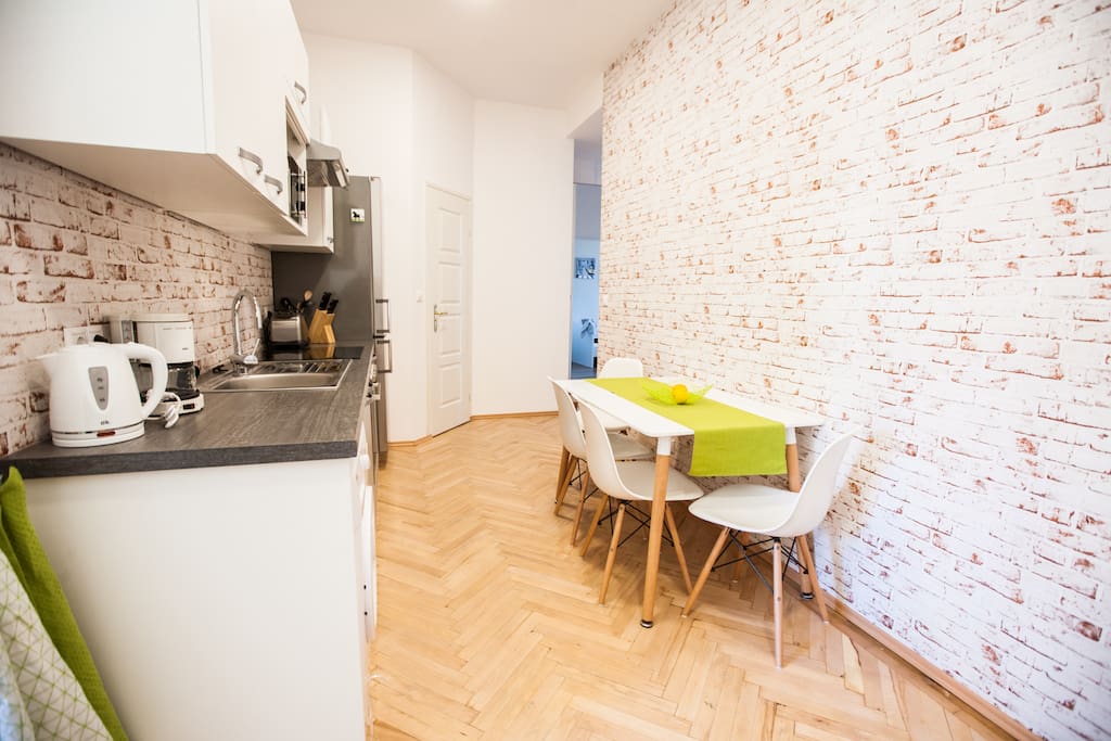 Kitchen + dining room