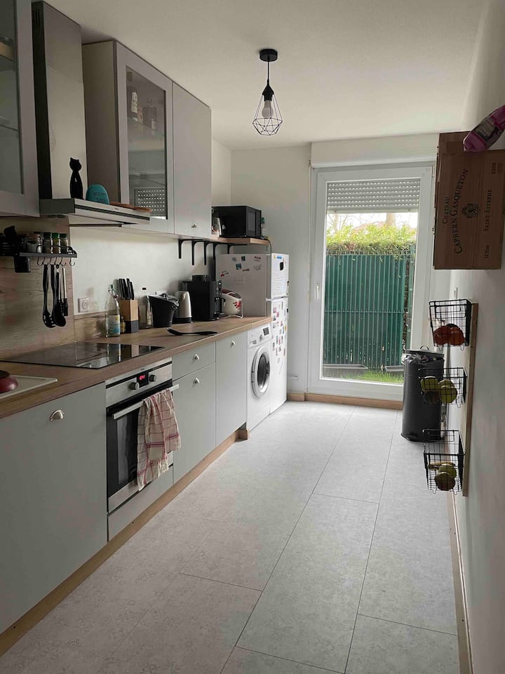 Superbe Appartement Avec Jardin Parking - Illkirch-Graffenstaden