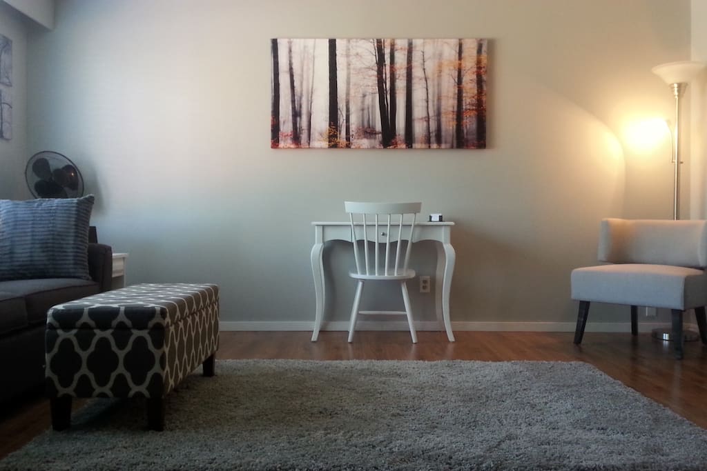 Living room from side.