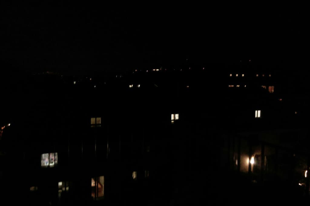 View from the balcony