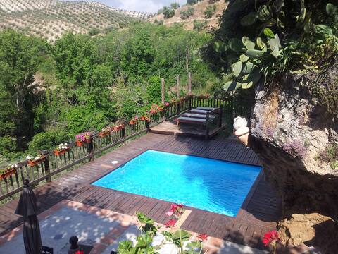 El Tajil, WIFI, hot tub, pool, BBQ, Alhambra