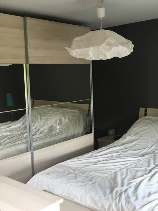 Chambre avec lit 2 personnes