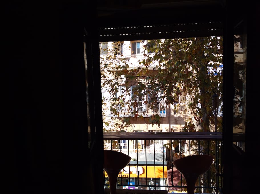 Romantic balcony