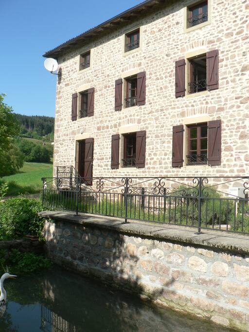 Façade Ouest et la serve