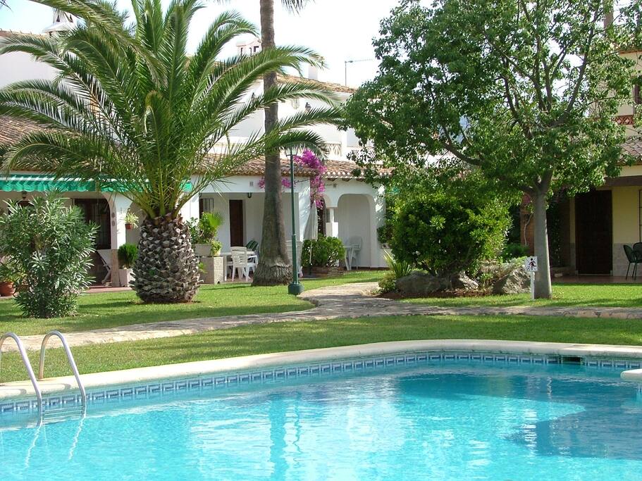 View of house from pool