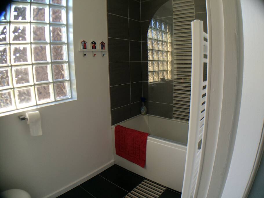 Bathroom. Shower over bath.