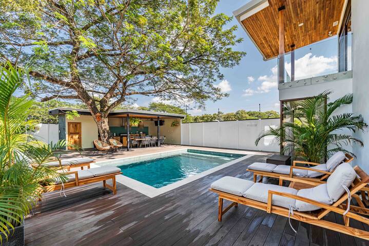 Private Pool+BBQ|Gated|Near Playa Hermosa &El Coco