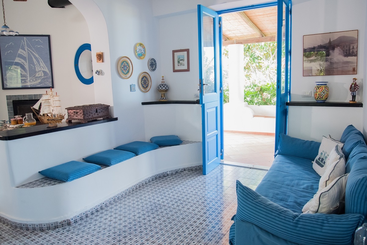 Popular Airbnb listing: Casa Ornella: sunsets, nature, sea view (Lipari) in Lipari