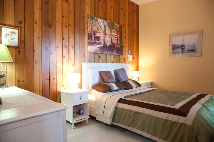 Cedar in the first bedroom....
